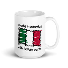 Load image into Gallery viewer, Made In America With Italian Parts Mug - Guidogear
