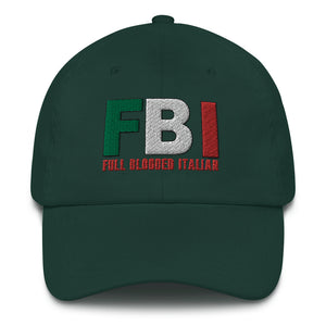FBI - Full Blooded Italian Dad hat - Guidogear