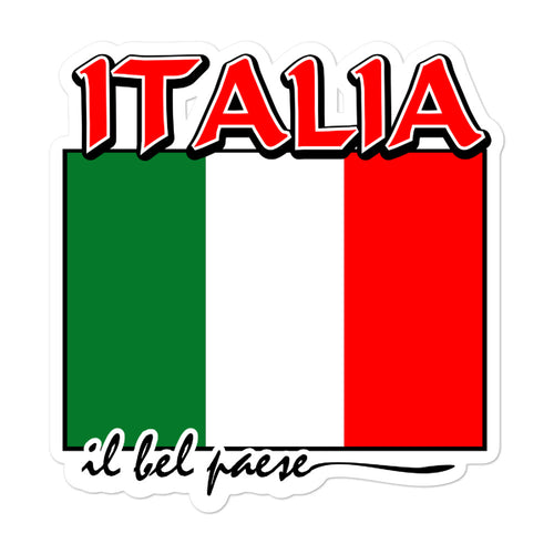 Italia il bel paese Bubble-free stickers - Guidogear