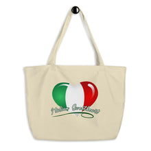 Load image into Gallery viewer, Italian Sweetheart Large organic tote bag - Guidogear
