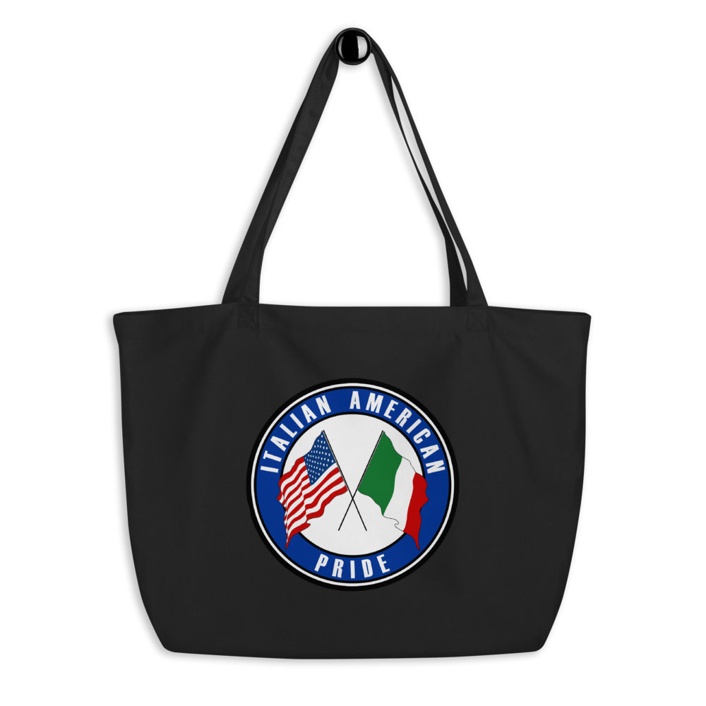 Italian American Pride Large organic tote bag - Guidogear