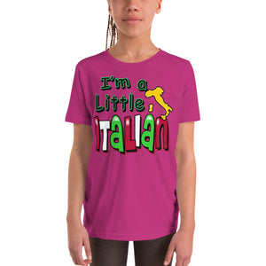 I'm A Little Italian Youth Short Sleeve T-Shirt - Guidogear