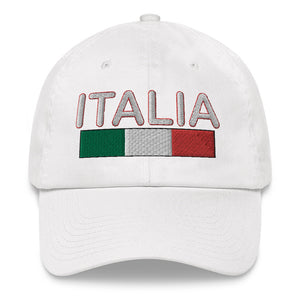 Italia Flag Bar Dad hat - Guidogear