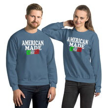 Load image into Gallery viewer, American Made With Italian Parts Unisex Sweatshirt - Guidogear
