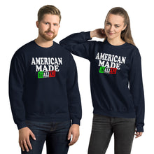 Load image into Gallery viewer, American Made With Italian Parts Unisex Sweatshirt - Guidogear
