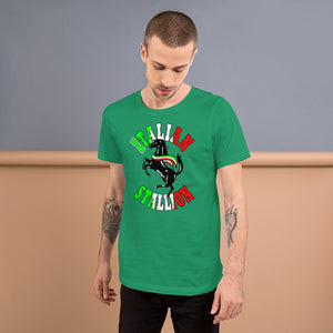 Italian Stallion Short-Sleeve Unisex T-Shirt - Guidogear