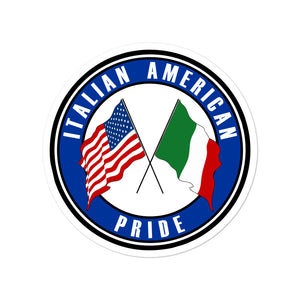 Italian American Pride Decal Sticker - Guidogear