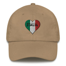 Load image into Gallery viewer, Italia Heart Dad hat - Guidogear
