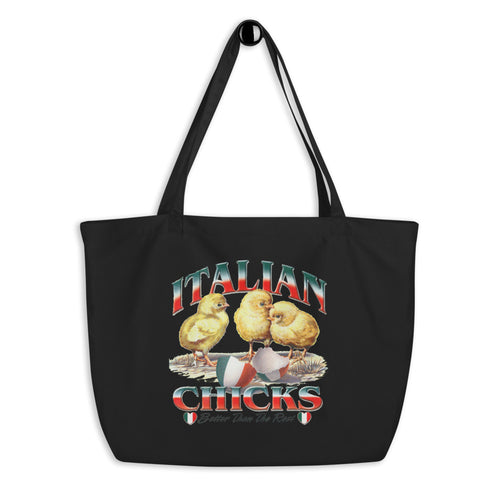 Italian Chicks Large organic tote bag - Guidogear