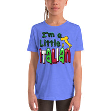 Load image into Gallery viewer, I&#39;m A Little Italian Youth Short Sleeve T-Shirt - Guidogear
