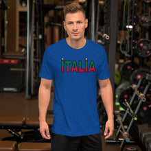 Load image into Gallery viewer, Italia Split Short-Sleeve Unisex T-Shirt - Guidogear
