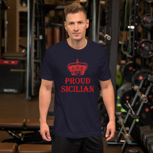 Load image into Gallery viewer, Proud Sicilian Short-Sleeve Unisex T-Shirt - Guidogear
