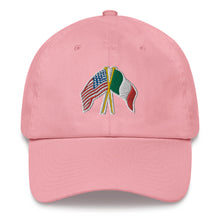 Load image into Gallery viewer, American - Italy Flag Dad hat - Guidogear
