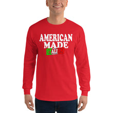 Load image into Gallery viewer, American Made With Italian Parts Unisex Long Sleeve Shirt - Guidogear
