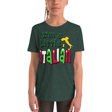 Load image into Gallery viewer, I&#39;m A Little Italian Youth Short Sleeve T-Shirt - Guidogear
