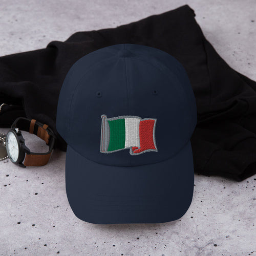 Waving Flag Italian Hat Dad hat - Guidogear