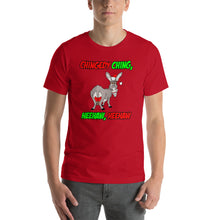 Load image into Gallery viewer, Italian Christmas Donkey Short-Sleeve Unisex T-Shirt - Guidogear
