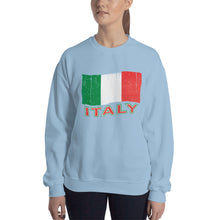 Load image into Gallery viewer, Vintage Italy Flag Unisex Sweatshirt - Guidogear
