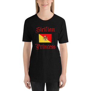 Sicilian Princess Short-Sleeve Unisex T-Shirt - Guidogear