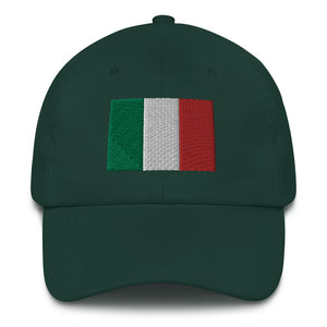 Italy Flag Embroidered Dad hat - Guidogear