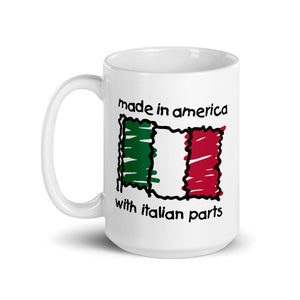 Made In America With Italian Parts Mug - Guidogear