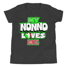 Load image into Gallery viewer, My Nonno Loves Me Youth Short Sleeve T-Shirt - Guidogear
