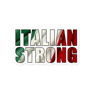 Italian Strong Bubble-free stickers - Guidogear