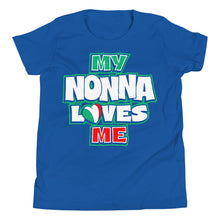 Load image into Gallery viewer, My Nonna Loves Me Youth Short Sleeve T-Shirt - Guidogear
