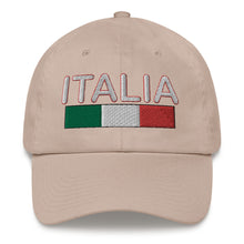 Load image into Gallery viewer, Italia Flag Bar Dad hat - Guidogear
