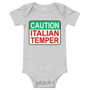 Caution Italian Temper Onesie - Guidogear