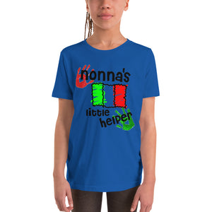 Nonna's Little Helper Youth Short Sleeve T-Shirt - Guidogear