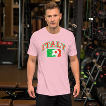 Load image into Gallery viewer, Vintage Italy Soccer Short-Sleeve Unisex T-Shirt - Guidogear
