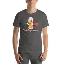 Load image into Gallery viewer, Italian Drinking Team Short-Sleeve Unisex T-Shirt - Guidogear

