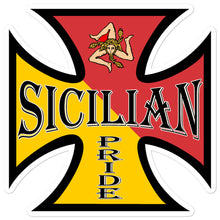 Load image into Gallery viewer, Sicilian Pride Bubble-free stickers - Guidogear
