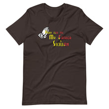 Load image into Gallery viewer, Pray For Me My Father Is Sicilian Short-Sleeve Unisex T-Shirt - Guidogear
