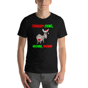 Italian Christmas Donkey Short-Sleeve Unisex T-Shirt - Guidogear