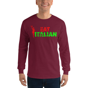 Eat Italian Unisex Long Sleeve Shirt - Guidogear