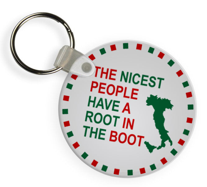 The Nicest People Have A Root In The Boot Keychain - Guidogear